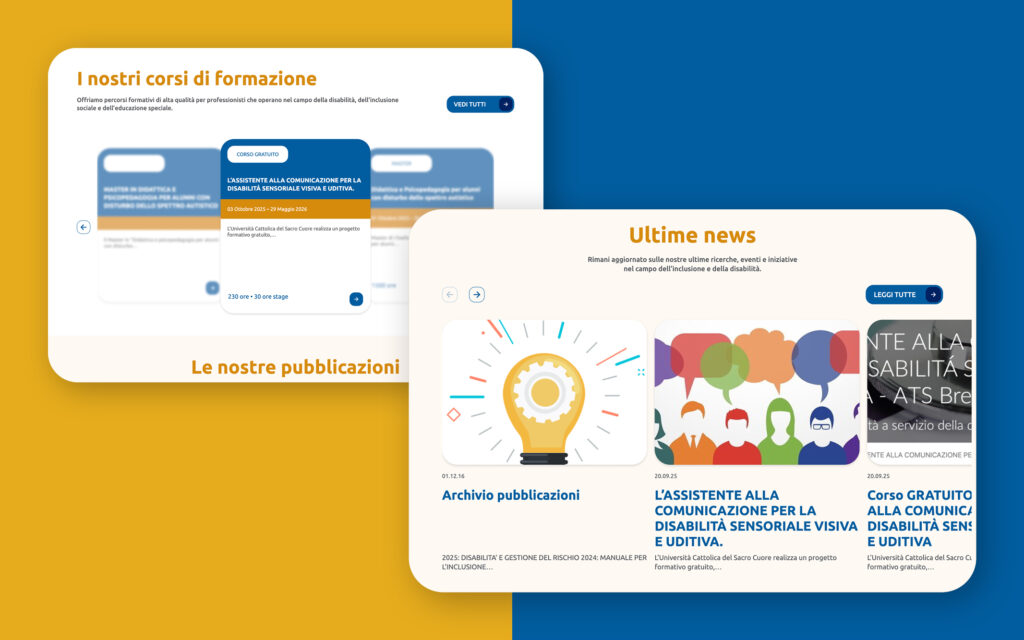 Agenzia di Comunicazione Publifarm | Pure Creative Agency CeDisMa rinnova il suo sito per il progetto In-Aut School 1