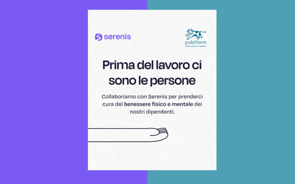 Agenzia di Comunicazione Publifarm | Pure Creative Agency Benessere al centro: al via la collaborazione con Serenis 1