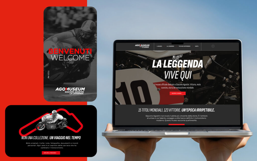 Agenzia di Comunicazione Publifarm | Pure Creative Agency Ago Museum: un sito per la leggenda più vincente del motociclismo 1